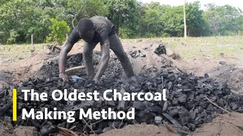Adjusting the type of charcoal used