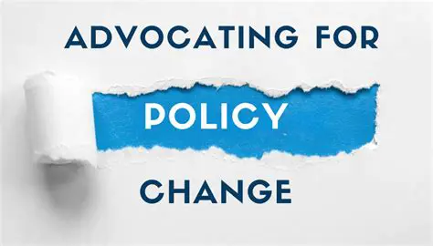 Advocating for policy change