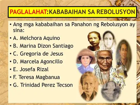 Ang Partisipasyon ng Kababaihan sa Mga Kilusang Pangkasaysayan