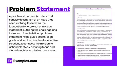 Assuming a Complete Problem Statement