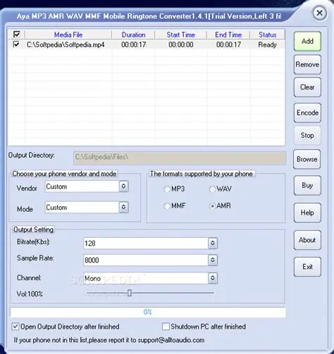 Aya Mobile Ringtone Converter