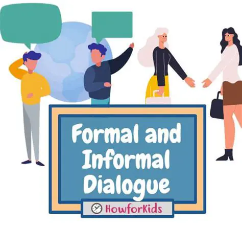 Being too formal or distant