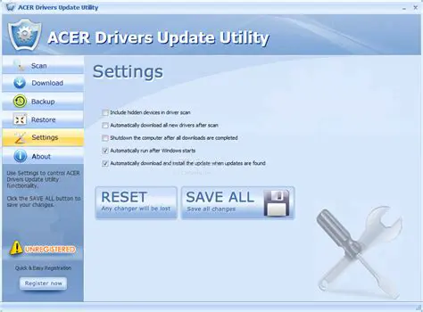 Benefits of Using Acer Drivers Download Utility