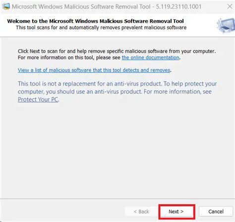 Benefits of Using the Malicious Software Removal Tool