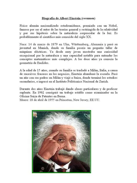 Biografias de pessoas importantes