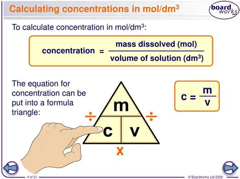 Calculating Concentrations