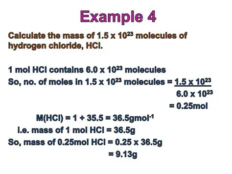 Calculating Mass of HCl Required