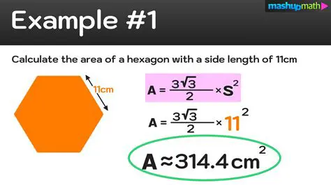 Calculating the Area of the Regular Hexagon