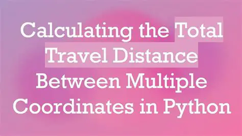 Calculating the Total Route Distance