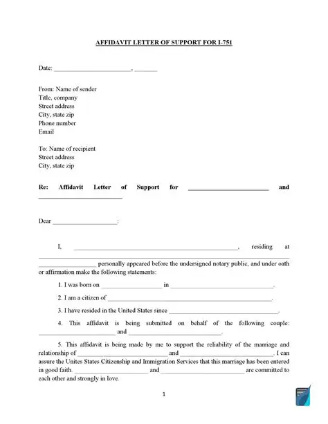 Carrier Information and Affidavits