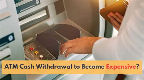 Cash Withdrawal Fees at Bank ATMs