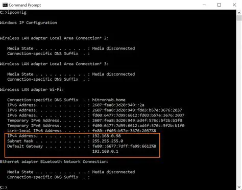 Check the network configuration