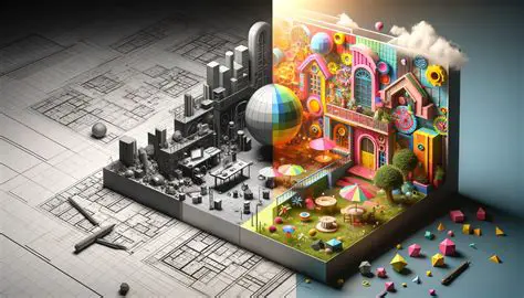 Colorful and Animated Environments