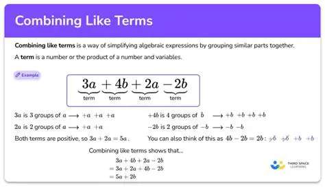 Combining Like Terms Again