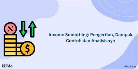 Companies should be cautious when engaging in income smoothing