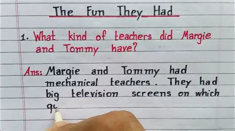 Comparison of Tommy and Margie