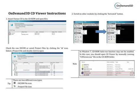 Components of the Sectra CD Viewer System
