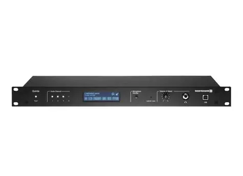 Connect the Quinta CU Control Unit