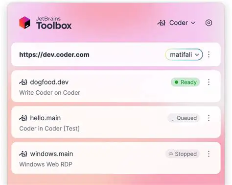 Connecting to Coder Workspaces via JetBrains Toolbox