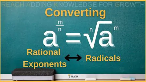 Converting Exponents to Radicals