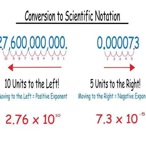 Converting the Number to Scientific Notation