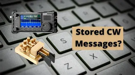 CW Messages and DVR Messages