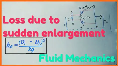 Derivation of the Loss Due to Sudden Enlargement
