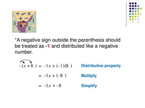 Distribute the negative sign correctly