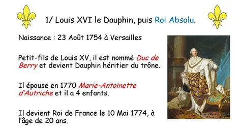 Document 1 Louis XV un roi absolu