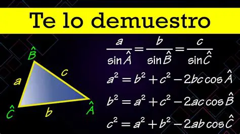 El Teorema de la Ley de los Senos