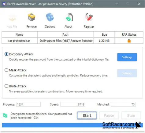 Features of AIM Password Recovery