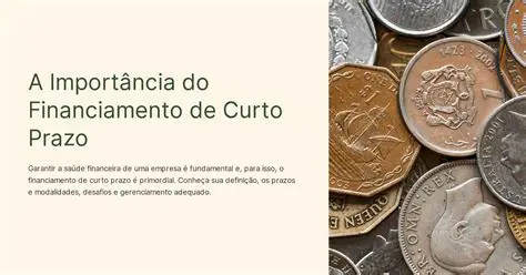 Financiamento de Curto Prazo