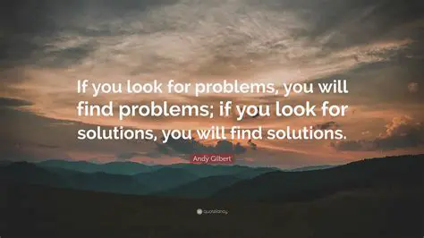 Finding alternative solutions
