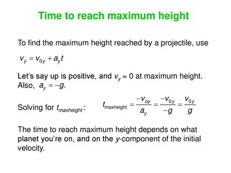 Finding the Time to Reach a Depth of 100 cm