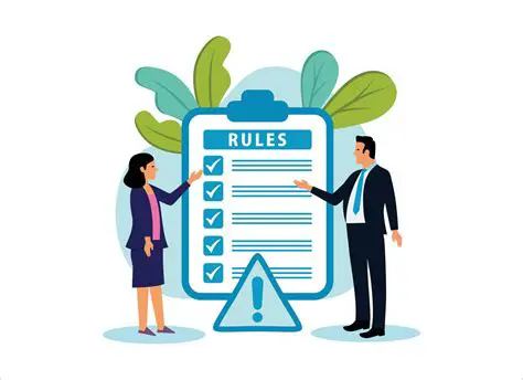 Following rules and regulations