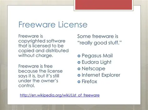 Freeware License and Download