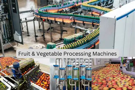 Fruit and vegetable processing