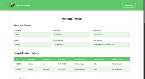 Go to patient details page