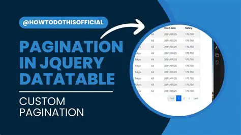 Implementing a Custom Pagination Solution