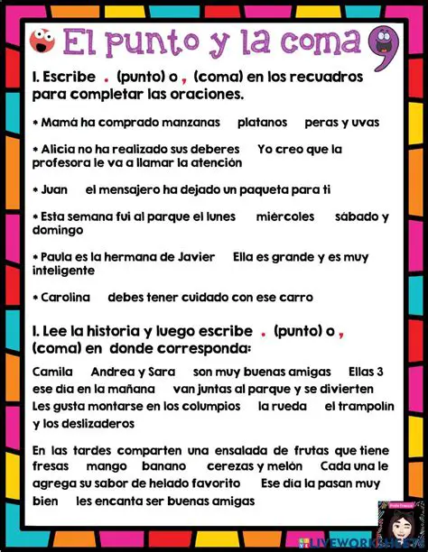 Importancia de la lectura con punto y coma