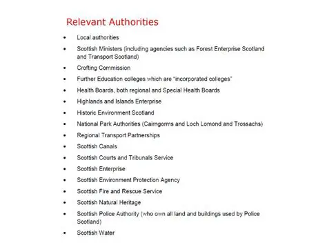 Include All Relevant Authorities