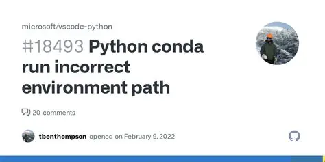 Incorrect Environment Path