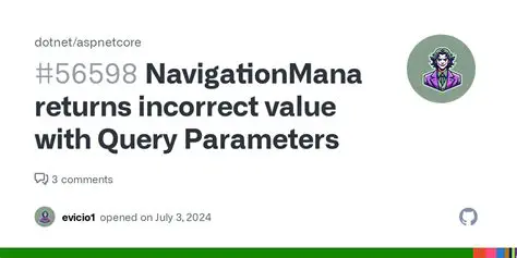 Incorrect Query Parameters