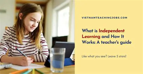 Increasing Learning Independence