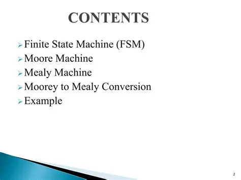 Introduction to Mealy State Machines