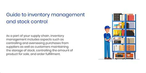 Inventory and Stock Control