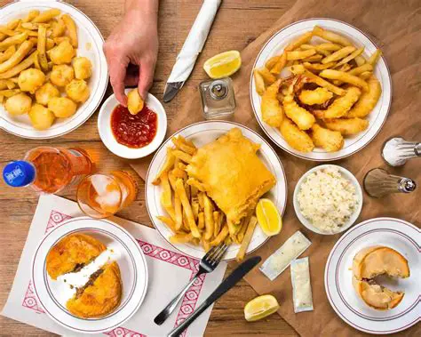 Jenny eats fish and chips once a week
