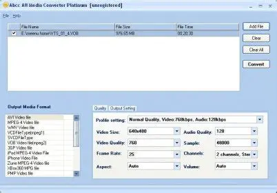 Key Features of Abcc All Media to MP3 Converter Platinum