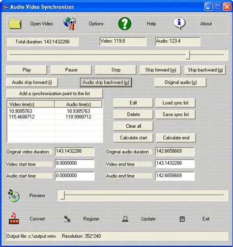 Key Features of Audio Video Synchronizer