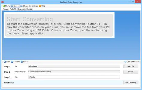 Key Features of Audioro Zune Converter